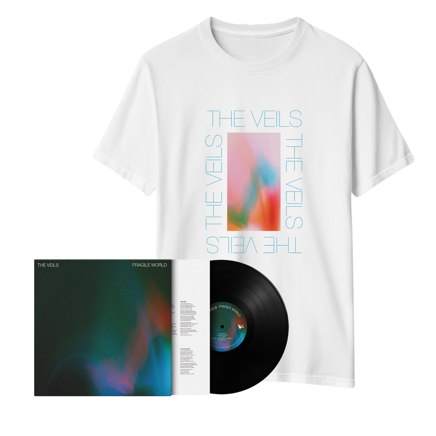 Fragile World - T Shirt & Vinyl Bundle