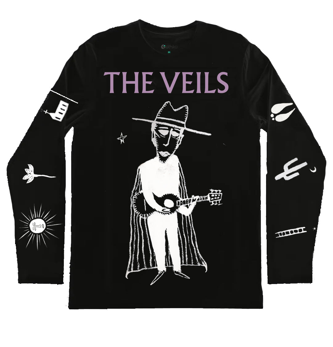 'The World's Loneliest Cowboy' long sleeve tee